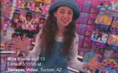 MILA KUNIS IN LISA FRANK COMMERCIAL