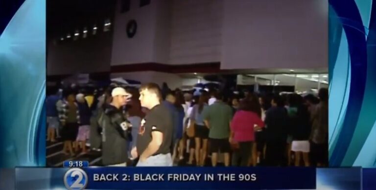 90’s BLACK FRIDAY BROADCAST CLIP