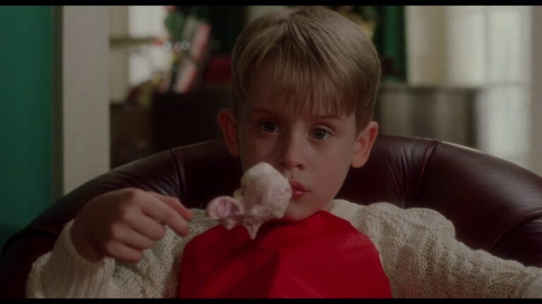 HOME ALONE “EATING JUNK & WATCHING RUBBISH” MOVIE SCENE