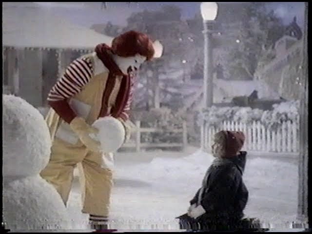 2000’s McDONALD’S WINTER COMMERCIAL “RUNAWAY”