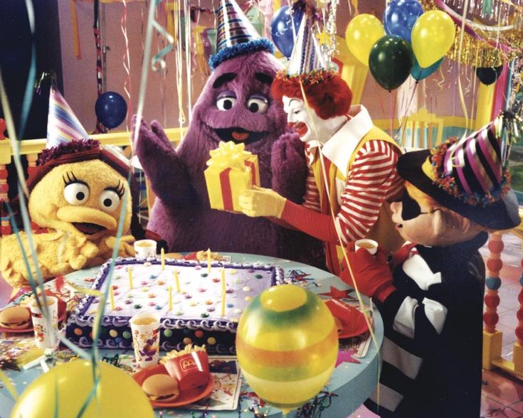 1995 McDONALD’S COMMERCIAL – GRIMACE’S BIRTHDAY