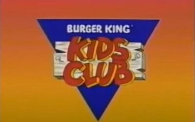 BURGER KING 1990 KIDS CLUB COMMERCIAL