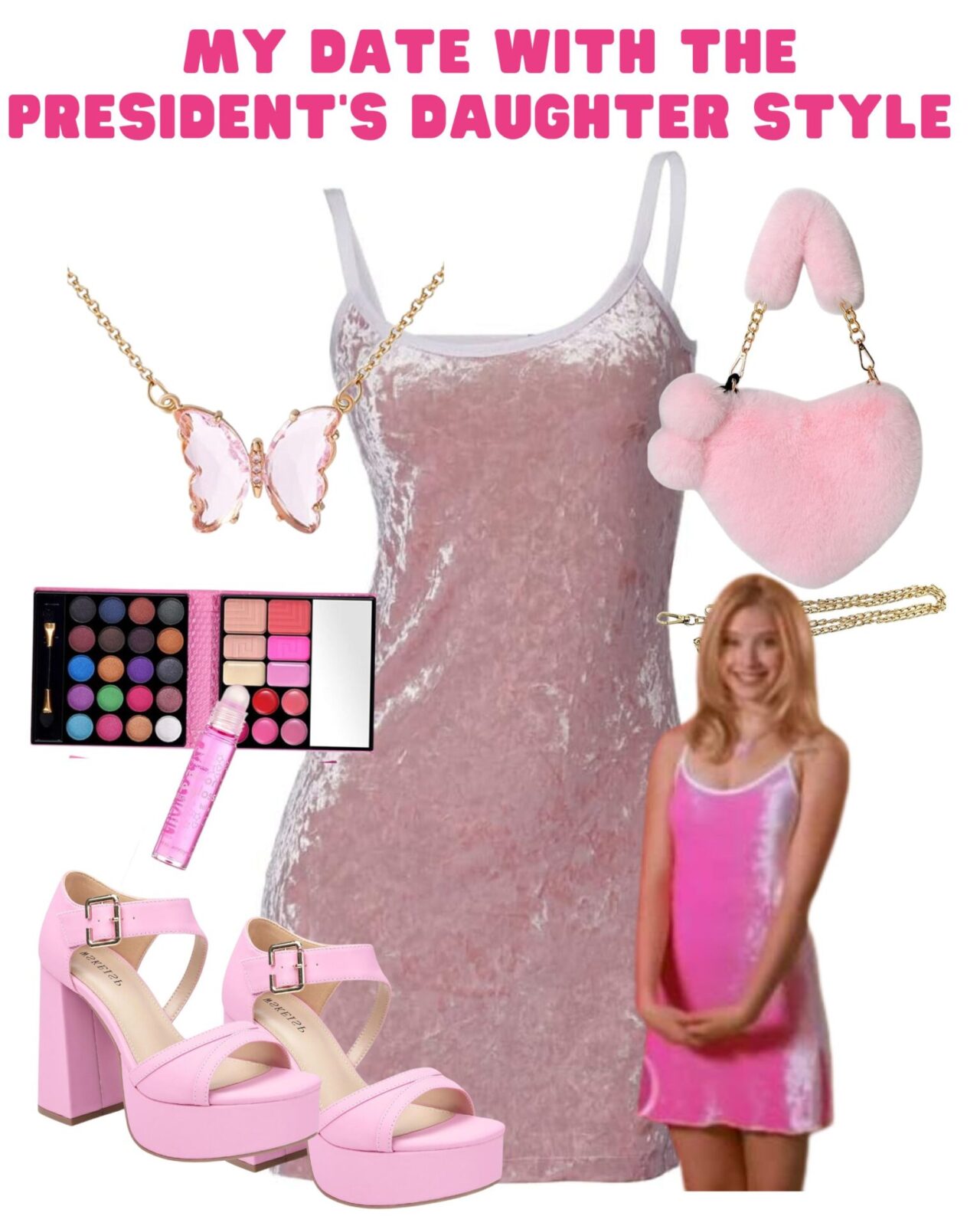 MY DATE WITH THE PRESIDENT'S DAUGHTER STYLE - Nostalchicks