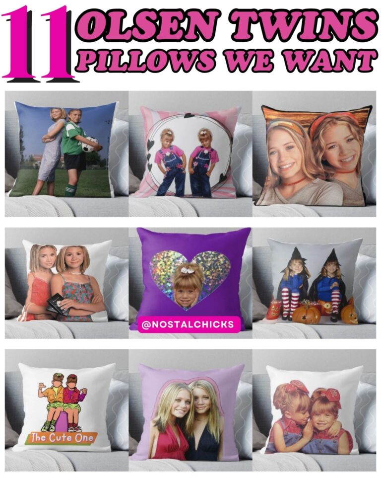 11 OLSEN TWINS PILLOWS WE WANT