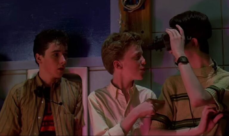 SIXTEEN CANDLES “THE GEEK DANCES” SCENE