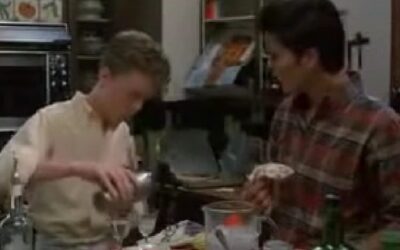 SIXTEEN CANDLES “JAKE AND FARMER TEDAFTER THE PARTY”