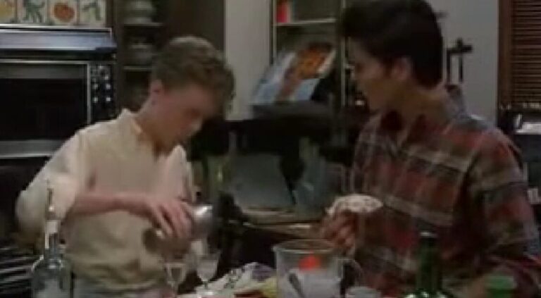 SIXTEEN CANDLES “JAKE AND FARMER TEDAFTER THE PARTY”
