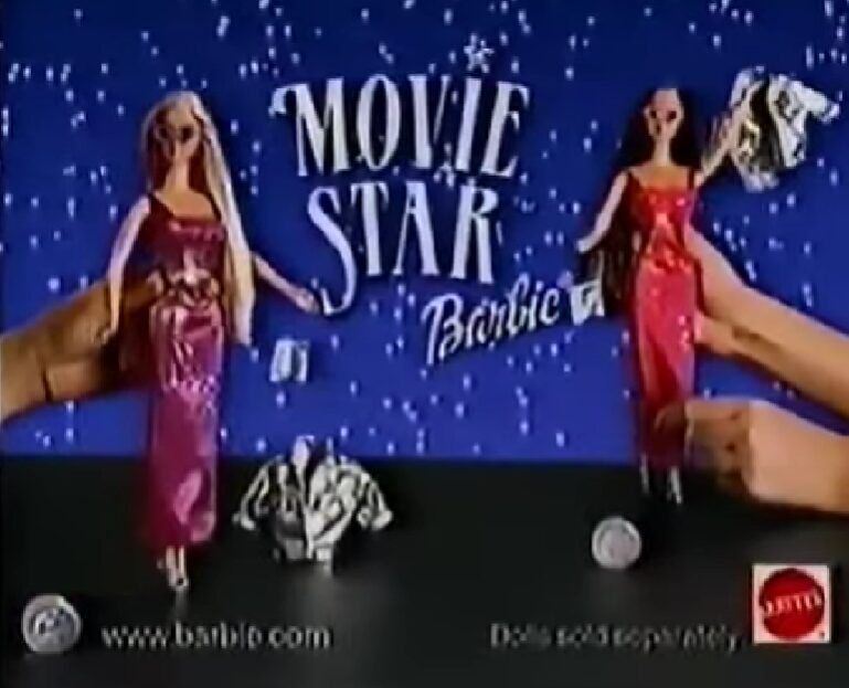 “MOVIE STAR BARBIE AND TERESA DOLL” 2000 COMMERCIAL
