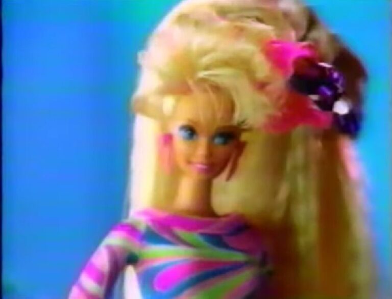 1992 “TOTALLY HAIR BARBIE” DOLL – MATTEL COMMERCIAL