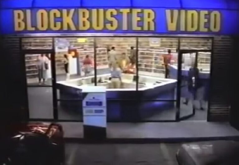 BLOCKBUSTER VIDEO STORE COMMERCIAL (1990)