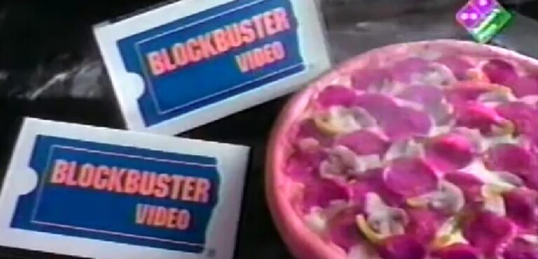 DOMINO’S PIZZA AND FREE BLOCKBUSTER RENTAL COMMERCIAL (1998)