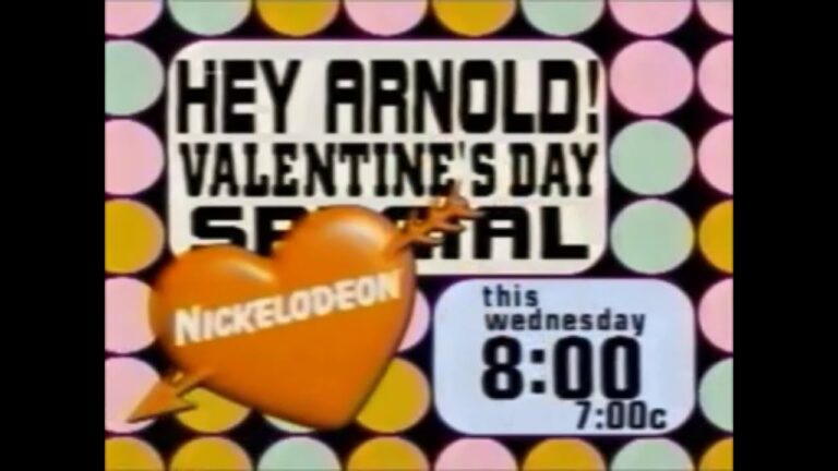 HEY ARNOLD VALENTINES DAY SPECIAL BUMPER