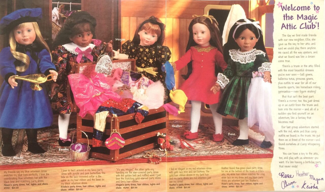 MAGIC ATTIC DOLLS Nostalchicks