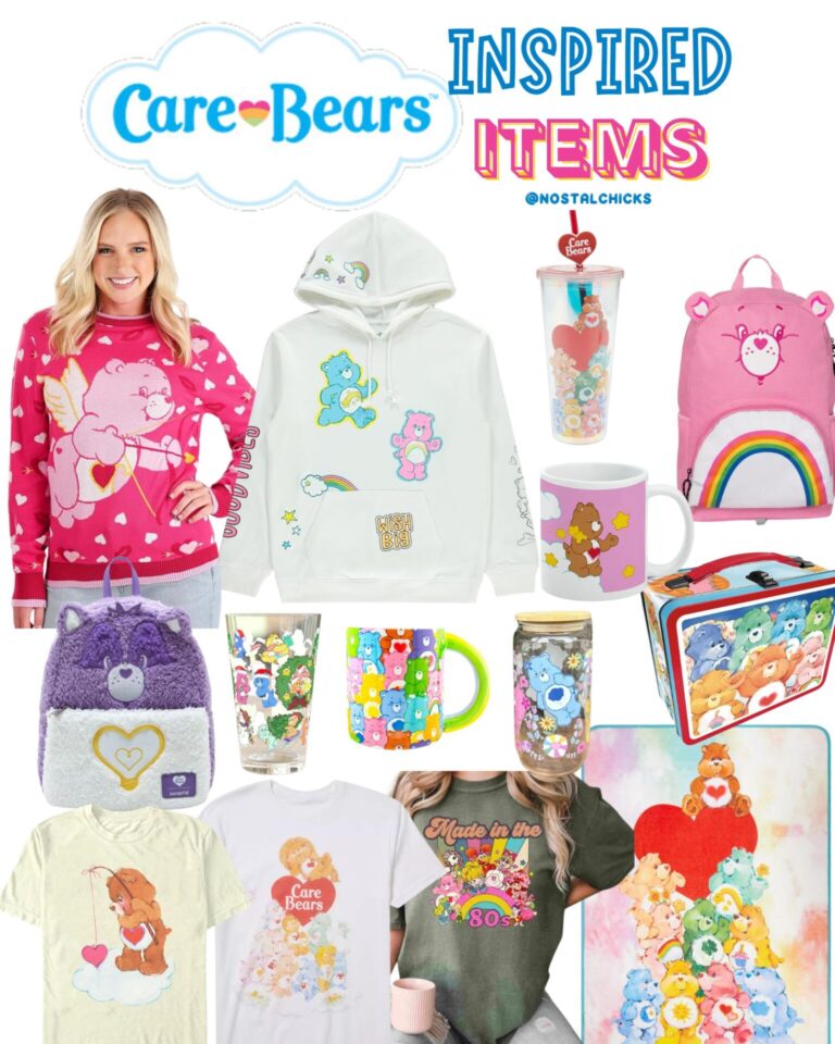 14 CARE BEARS INSPIRED ITEMS