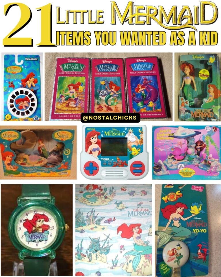 21 LITTLE MERMAID ITEMS YOU WANTED AS A KID