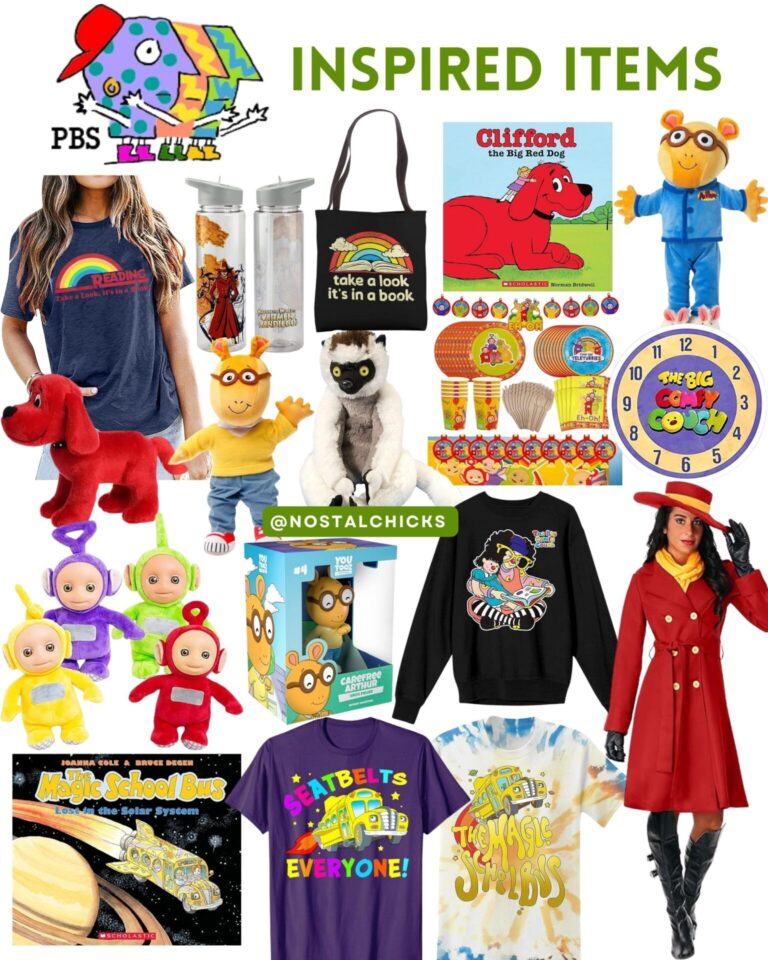 PBS KIDS INSPIRED ITEMS