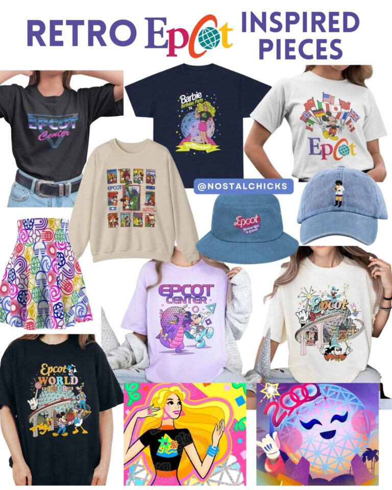 RETRO EPCOT INSPIRED PIECES