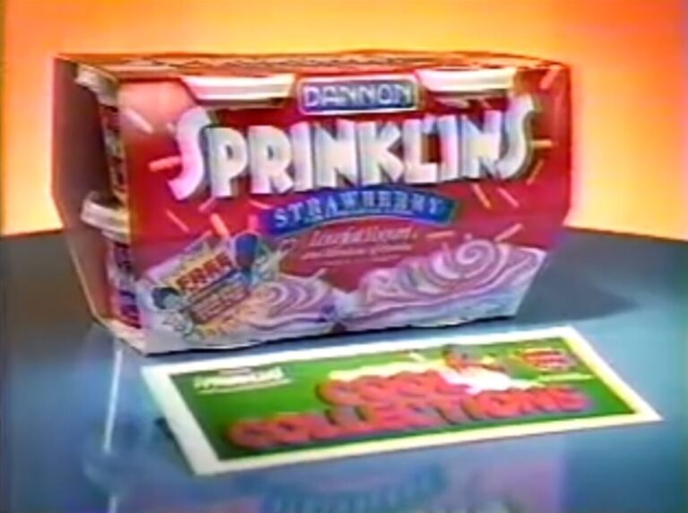 DANNON SPRINKLINS YOGURT COMMERCIAL (1993)