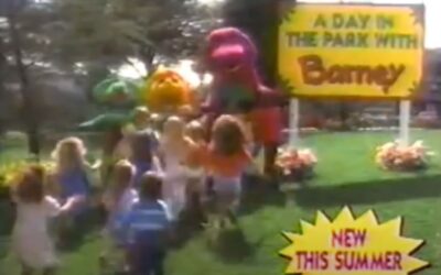 A DAY IN THE PARK WITH BARNEY – UNIVERSAL STUDIOS FL TV COMMERCIAL (1995)