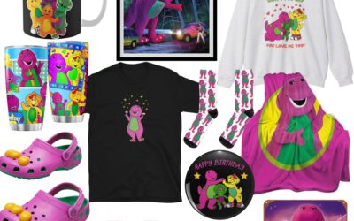 BARNEY INSPIRED ITEMS