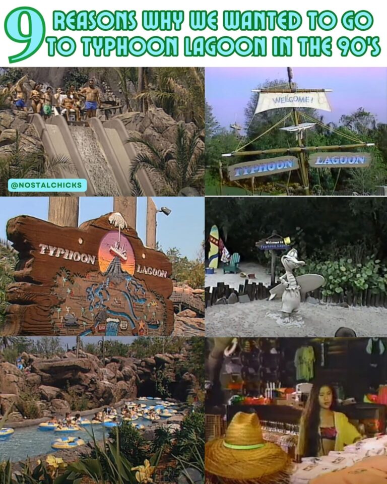 9 REASONS WHY WE WANTED TO GO TO TYPHOON LAGOON IN THE 90’S