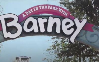 THE THEME PARK HISTORY EXPRESS OF A DAY IN THE PARK WITH BARNEY (UNIVERSAL STUDIOS FL)