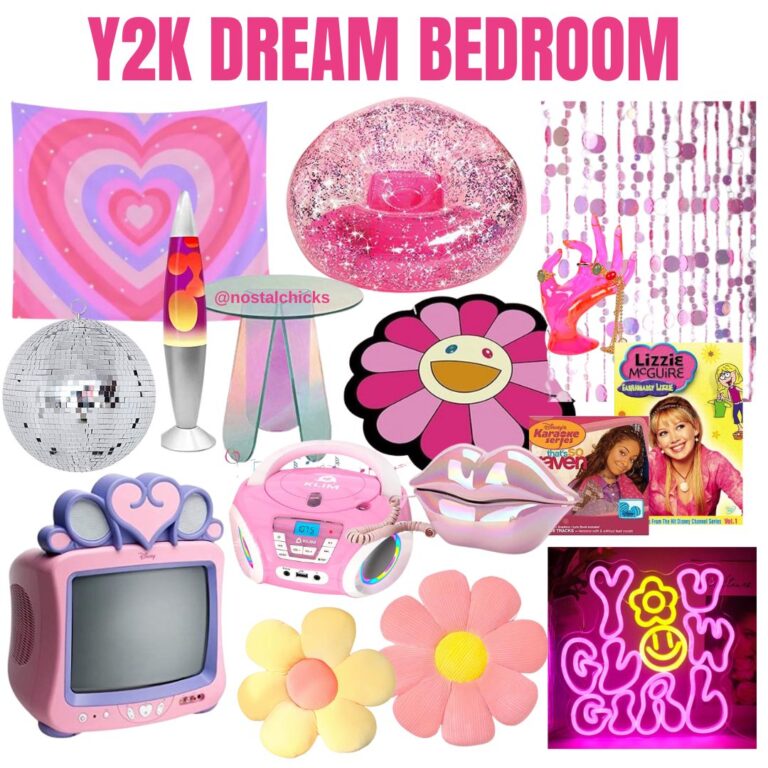Y2K DREAM BEDROOM PIECES