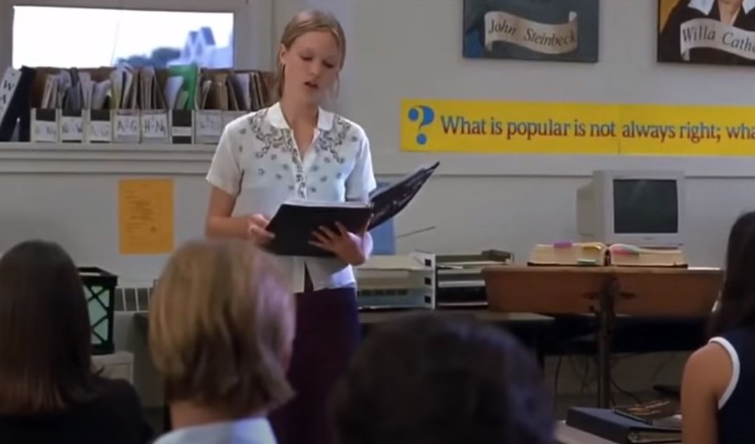 10 things i hate about you full poem scene