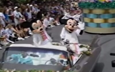 DISNEY CHARACTERS PERFORMANCE AT 90’s DISNEY WORLD EASTER PARADE