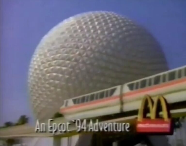 EPCOT TOYS MCDONALD’S HAPPY MEAL COMMERCIALS (1994)