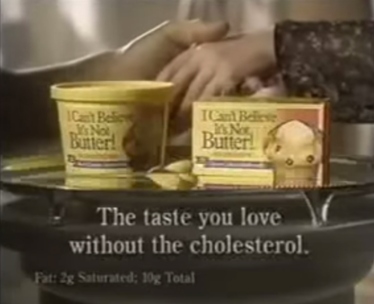 “I CAN’T BELIEVE IT’S NOT BUTTER” FABIO 1996 COMMERCIAL