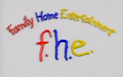 F.H.E. FAMILY HOME ENTERTAINMENT COMPANY LOGO -VHS CAPTURE (1993)