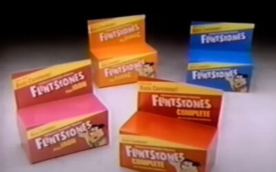 FLINTSTONES COMPLETE VITAMINS 90’s COMMERCIAL