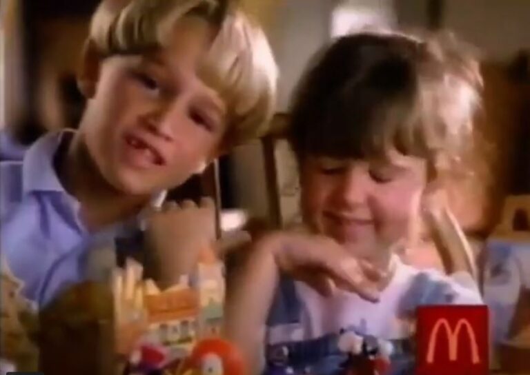 90’S McDONALD’S HAPPY MEAL – STARS OF EPCOT TOY COMMERCIAL