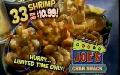 YOUNG SELENA GOMEZ IN JOE’S CRAB SHACK SHRIMP COMMERCIAL