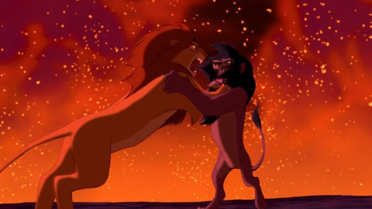 THE LION KING 1994 – SIMBA VS. SCAR