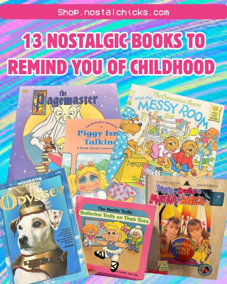 13 NOSTALGIC BOOKS TO REMIND YOU OF CHILDHOOD