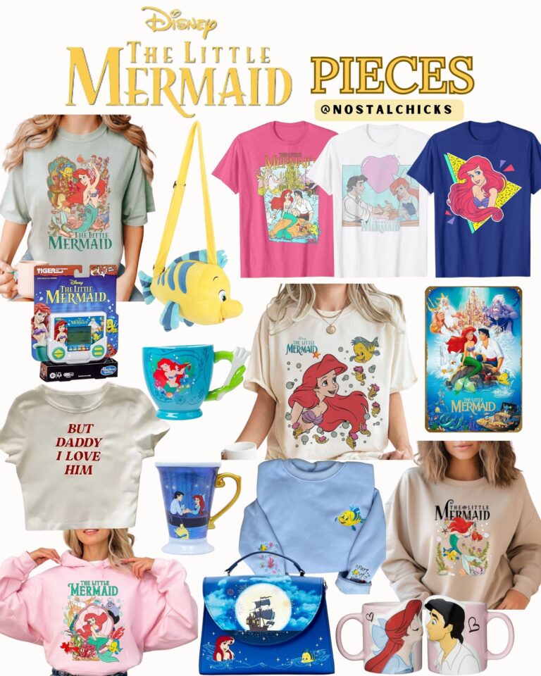 THE LITTLE MERMAID PIECES