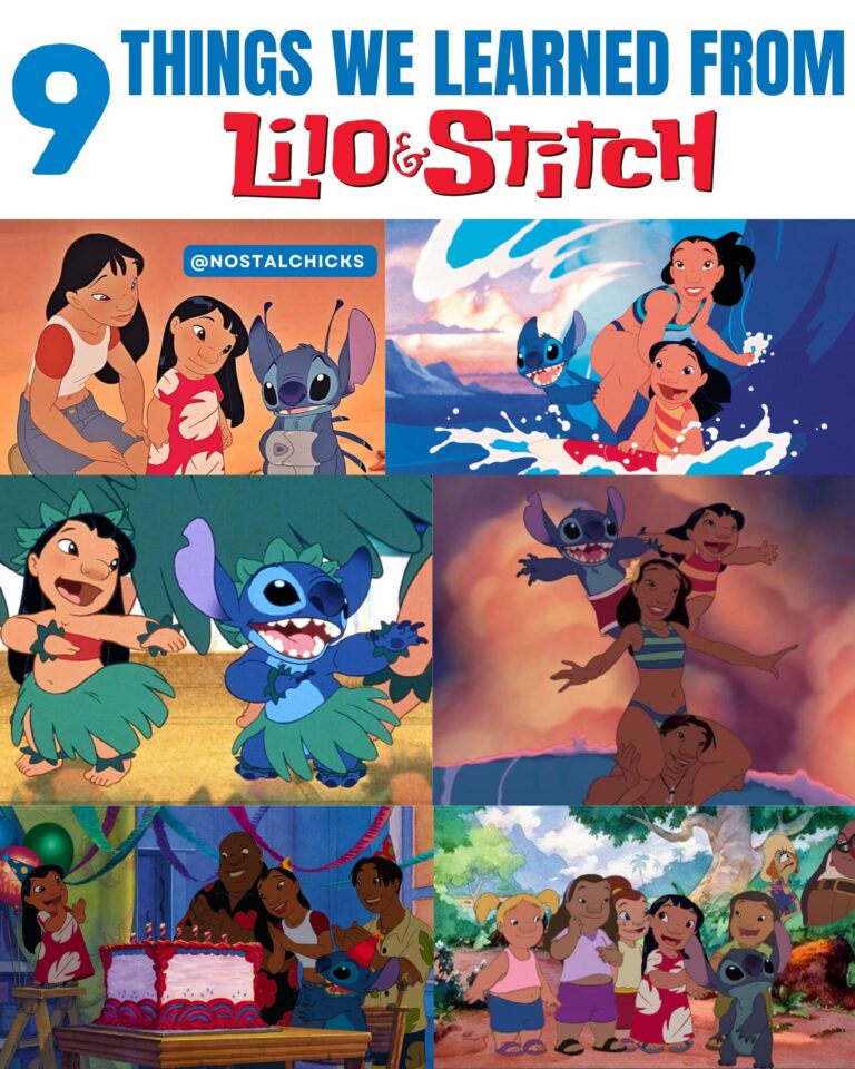 9 THINGS WE LEARNED FROM LILO AND STITCH