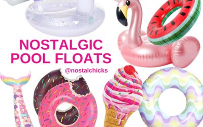 NOSTALGIC POOL FLOATS