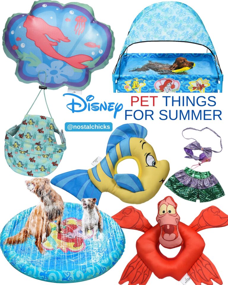 7 MUST-HAVE DISNEY PET ITEMS FOR THE SUMMER SEASON