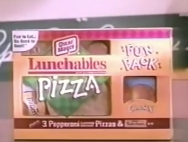 1996 LUNCHABLES PIZZA COMMERCIAL