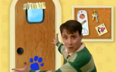 “BLUE’S CLUES” A CLUE ON THE DOOR