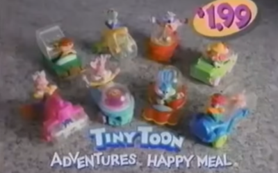 1992 MCDONALD’S COMMERCIAL – TINY TOONS ADVENTURES TOYS