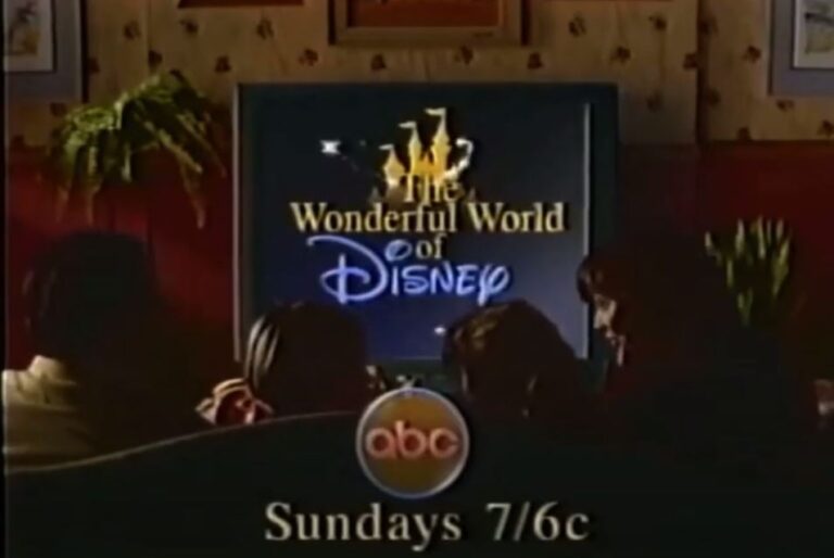 90’S WONDERFUL WORLD OF DISNEY AT ABC SUNDAY COMMERCIAL