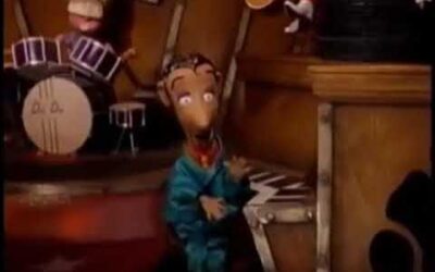 SHINING TIME STATION – THE JUKEBOX PUPPET BANK SINGING POLLY WOLLY DOODLE