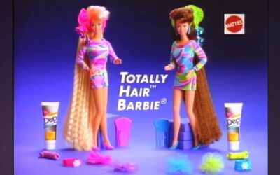 90’S TOTALLY HAIR BARBIE COMMERCIAL