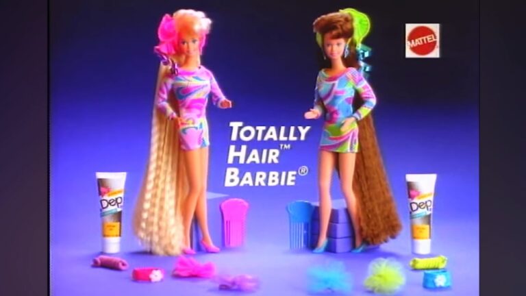 90’S TOTALLY HAIR BARBIE COMMERCIAL