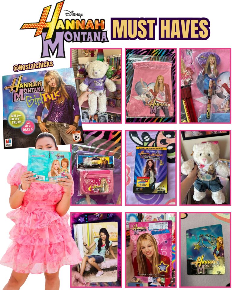 HANNAH MONTANA MUST HAVES