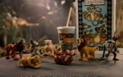 90’s BURGER KING KIDS CLUB – LION KING KIDS MEAL COMMERCIAL